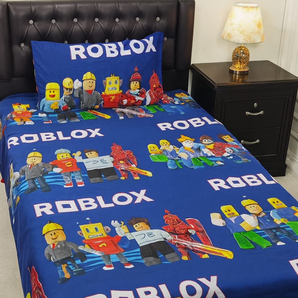 4Pc Export Cotton Single Pair Bedsheets ZTBS-34