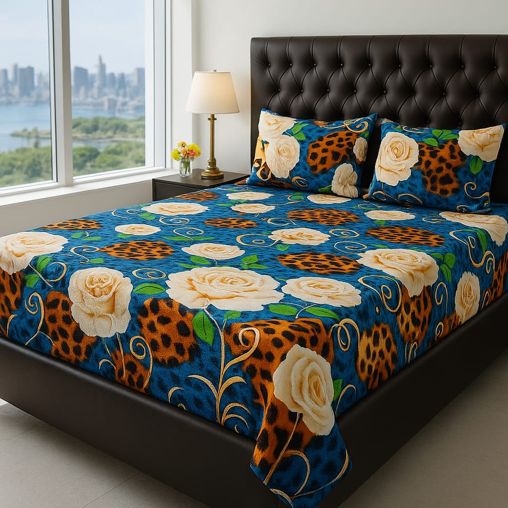 3Pc Fleece Bedsheet ZTBS-17