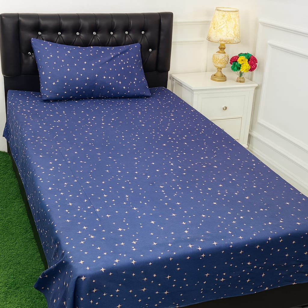 4Pc Export Cotton Single Pair Bedsheets ZTBS-41