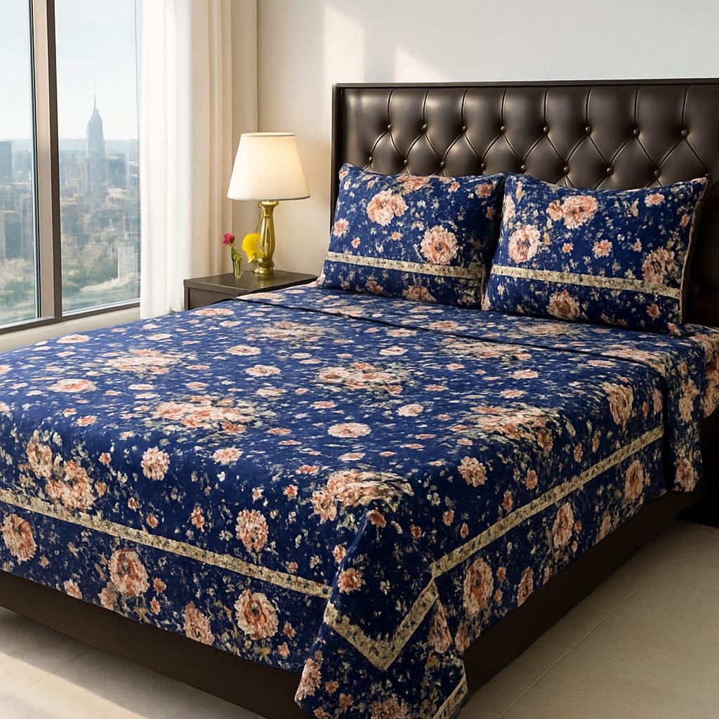 3Pc Fleece Bedsheet ZTBS-22