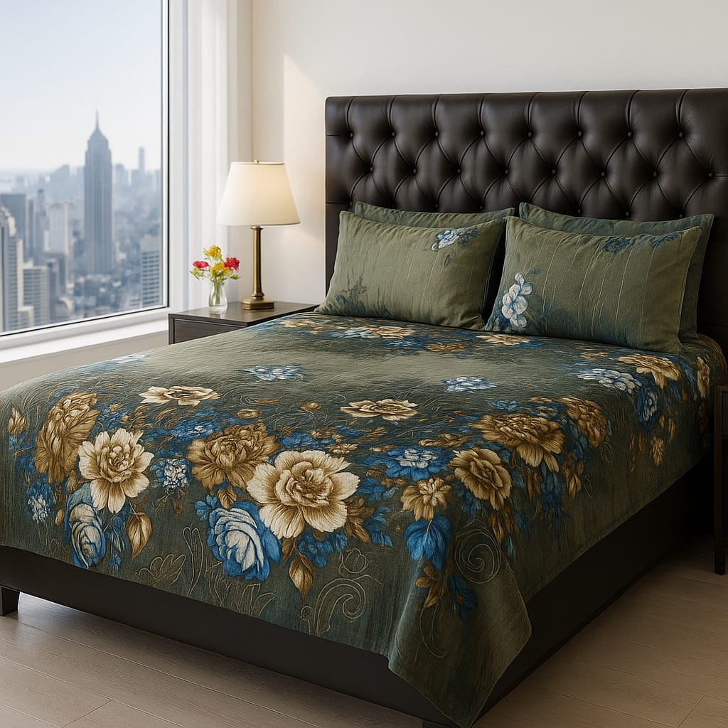 3Pc Fleece Bedsheet ZTBS-09