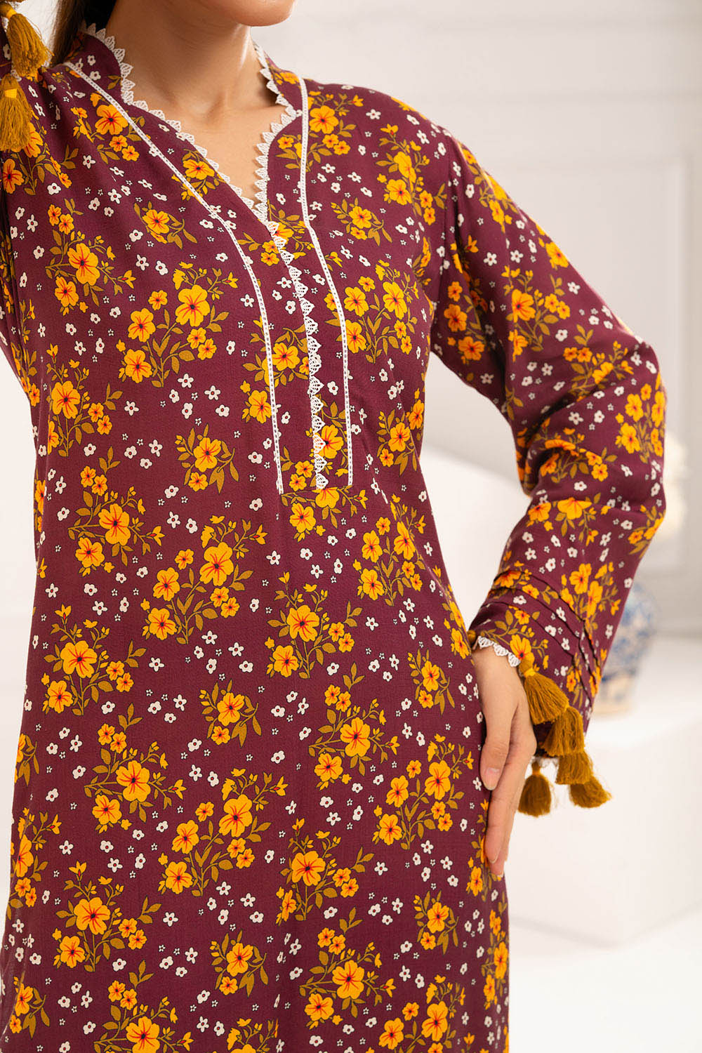 ZT-0006 Printed Slub Viscose Suit WNST-52009