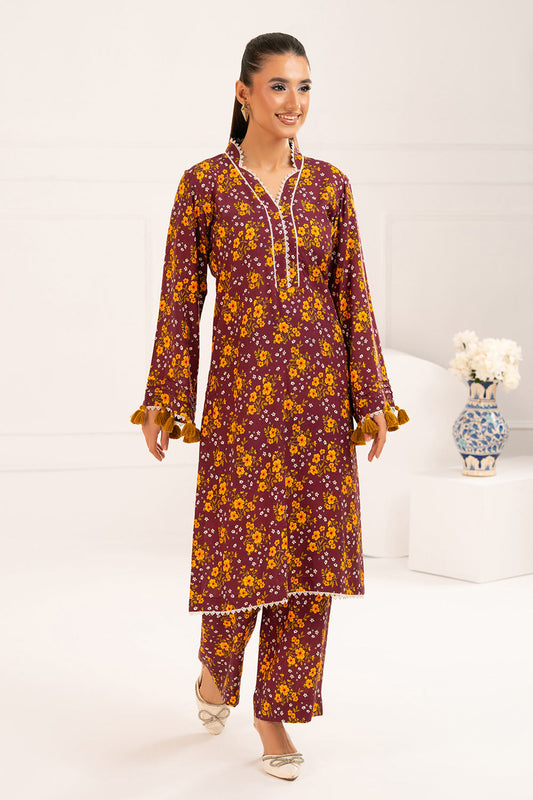 ZT-0006 Printed Slub Viscose Suit WNST-52009