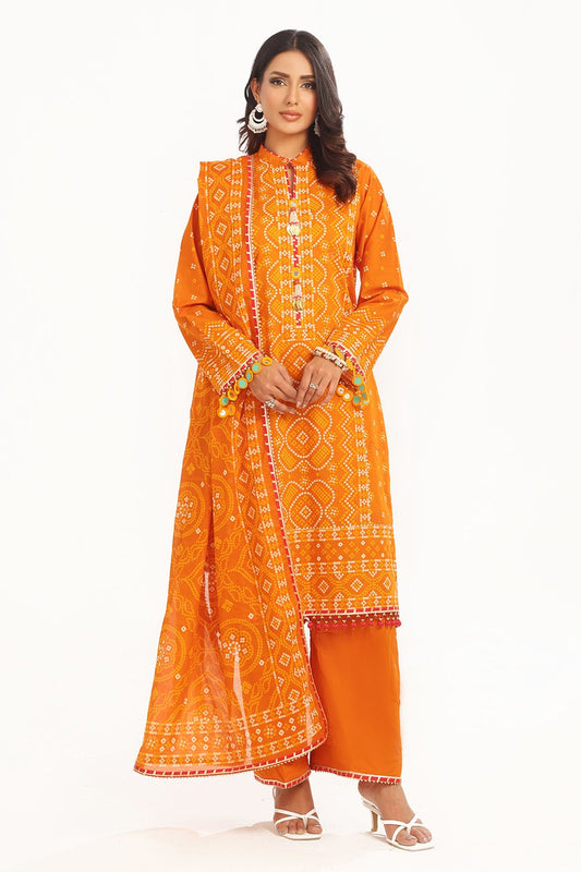 ZT-0007 Printed Lawn Suit CL-52399 A