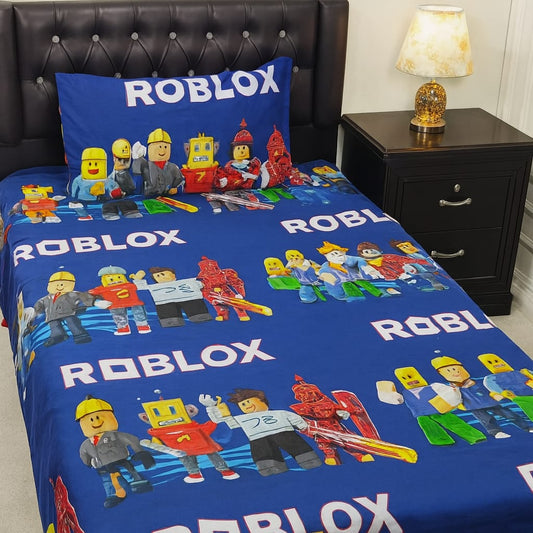 4Pc Export Cotton Single Pair Bedsheets ZTBS-34