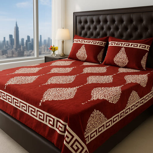 3Pc Fleece Bedsheet ZTBS-16