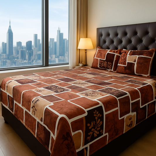 3Pc Fleece Bedsheet ZTBS-02