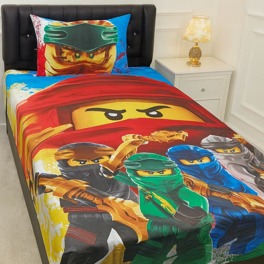 4Pc Export Cotton Single Pair Bedsheets ZTBS-25