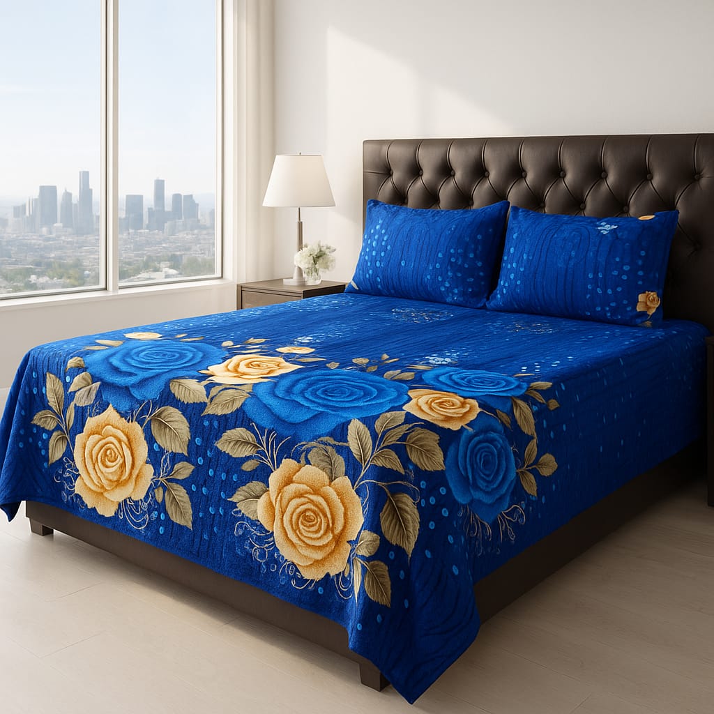 3Pc Fleece Bedsheet ZTBS-03