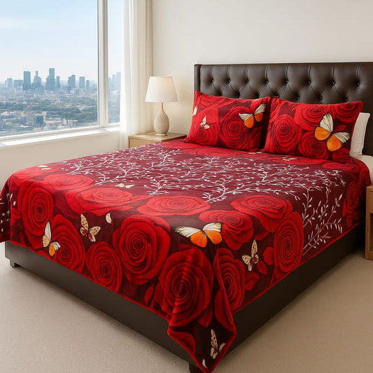 3Pc Fleece Bedsheet ZTBS-04