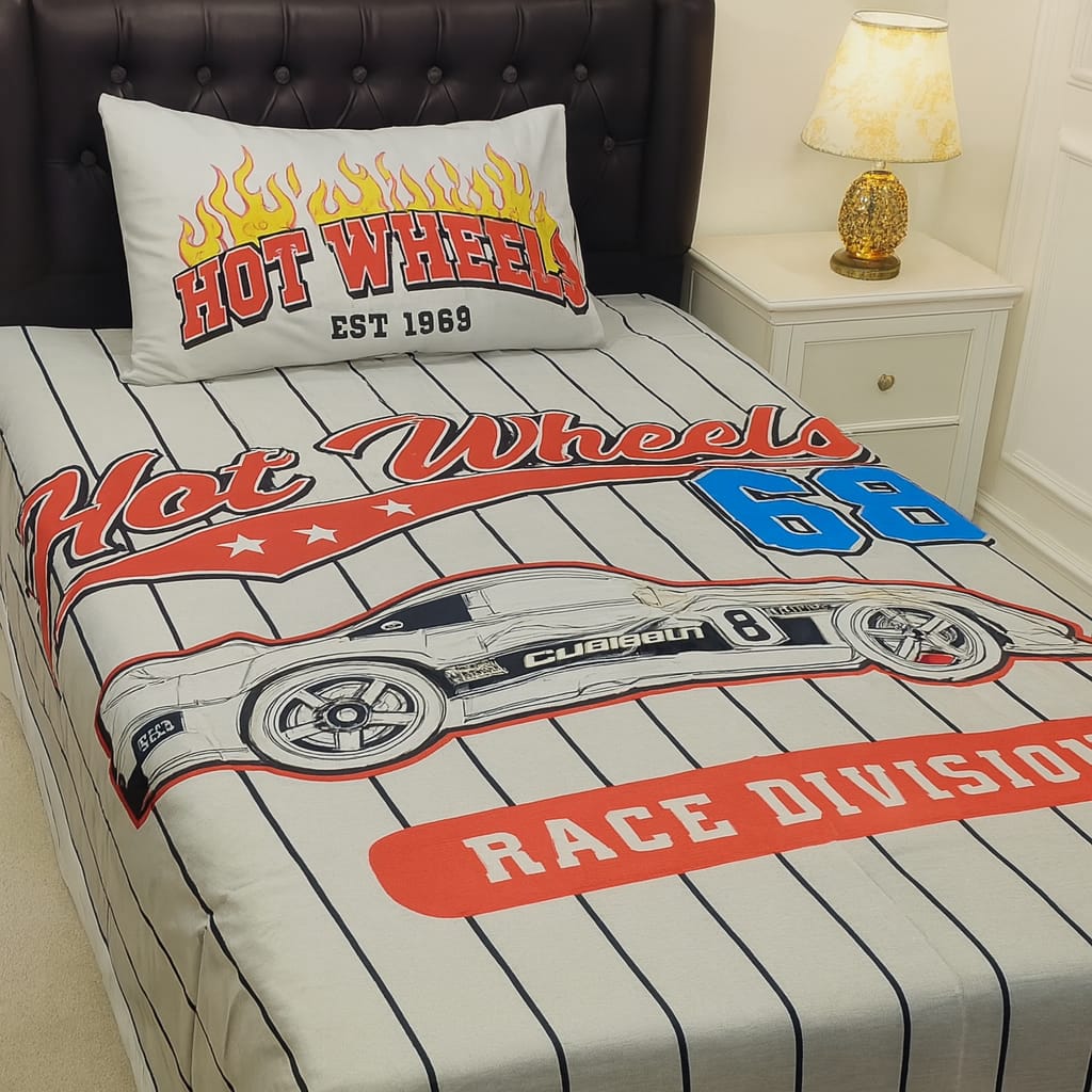 4Pc Export Cotton Single Pair Bedsheets ZTBS-31