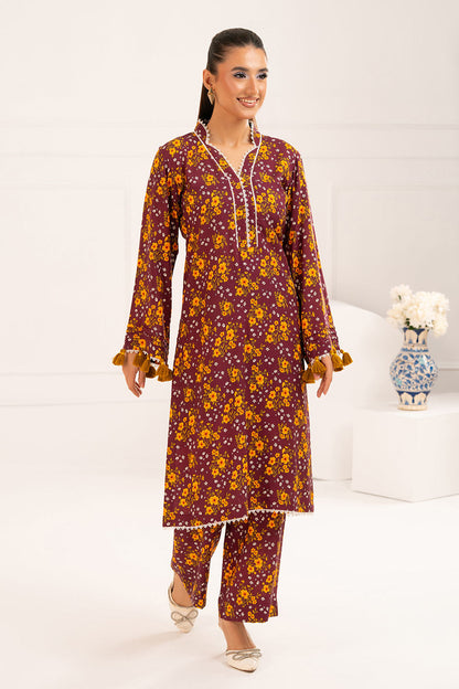 ZT-0006 Printed Slub Viscose Suit WNST-52009