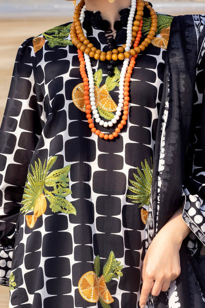 ZT-0009 Embroidered Printed Lawn Suit CL-42331