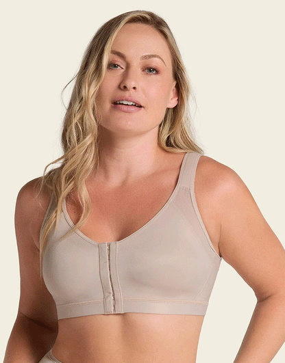 ZT-0013 Leonisa Unlined Wireless Posture Corrector Bra-SKIN